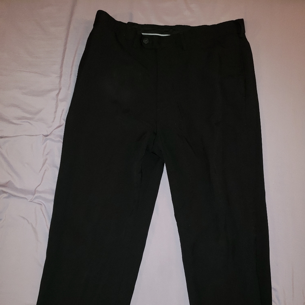 Black Slim Suit Pants Size 36x34